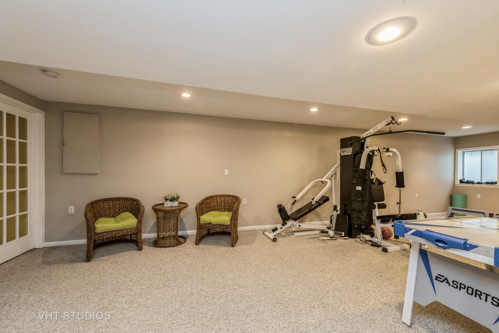 Undisclosed Address Algonquin, IL 60102 - Photo 23 of 40 a view of a room with gym equipment