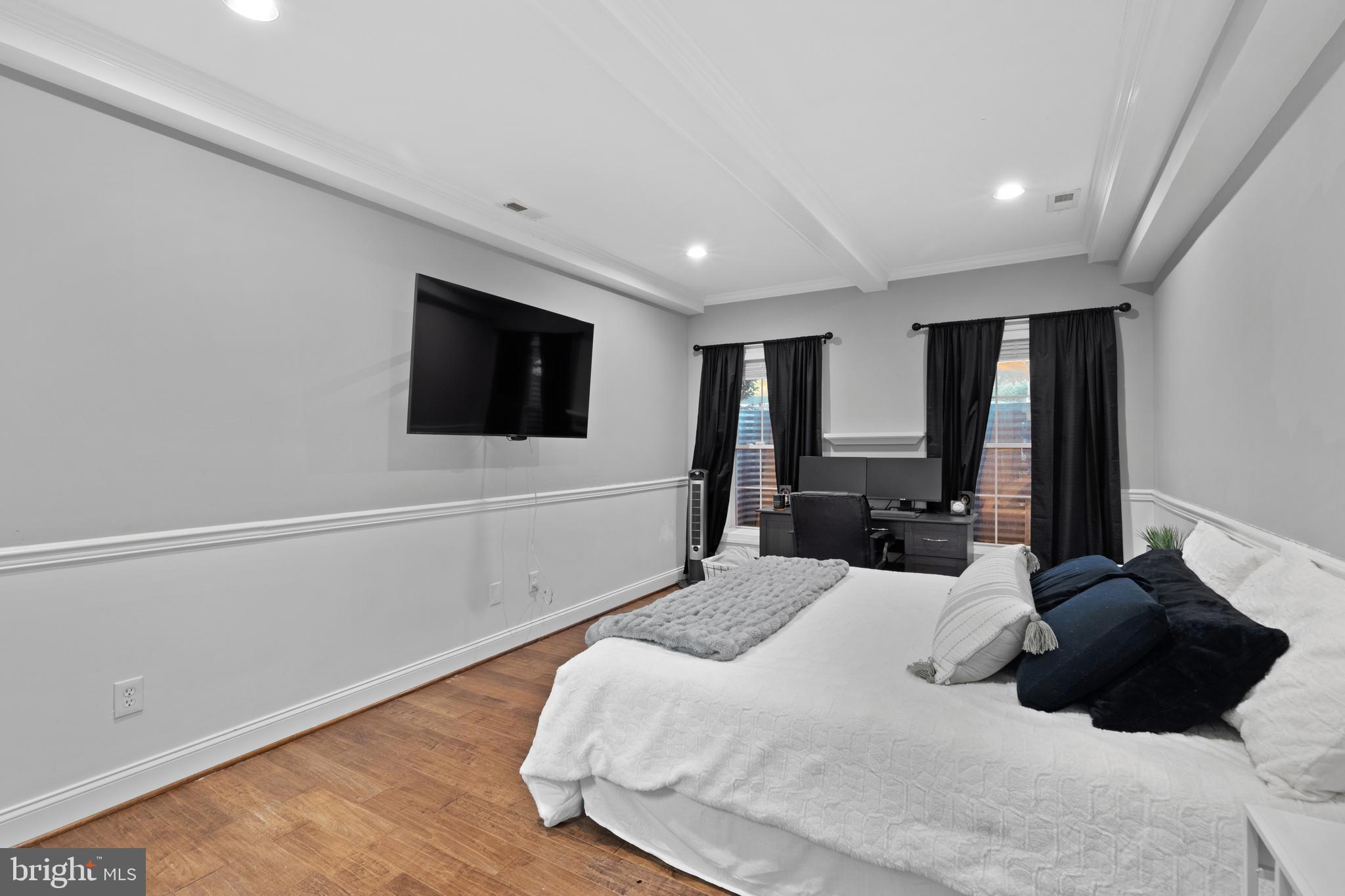 7800 Burgess Road Pasadena, MD 21122 - Photo 48 of 77 lower level 4th bedroom