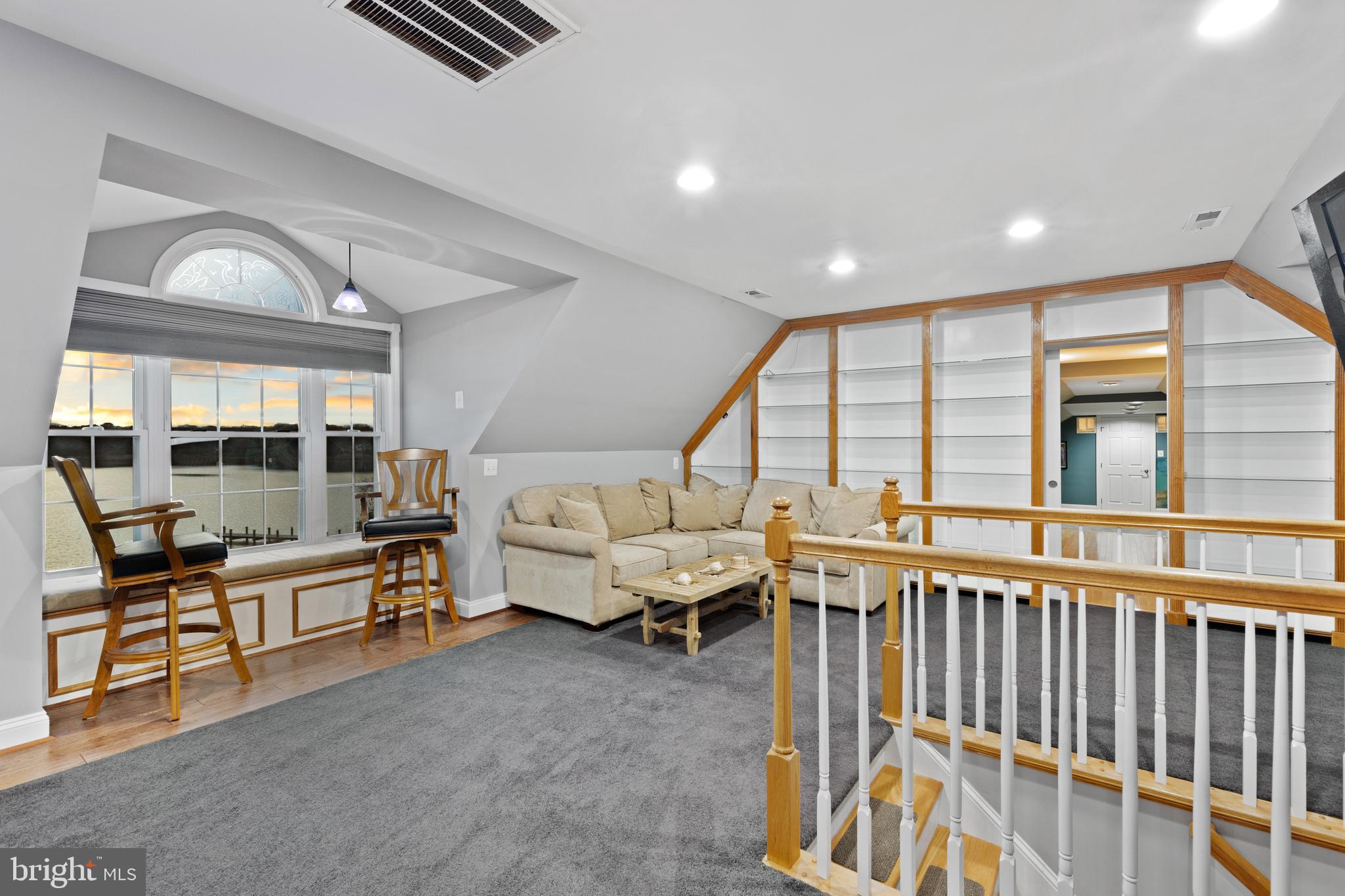 7800 Burgess Road Pasadena, MD 21122 - Photo 63 of 77 views to lake from upper level bar