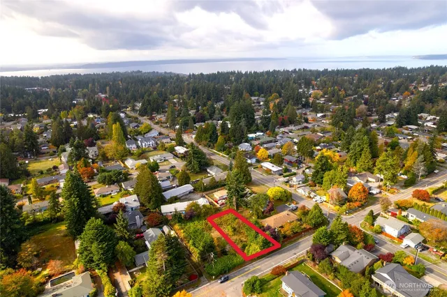 a view of city and mountain