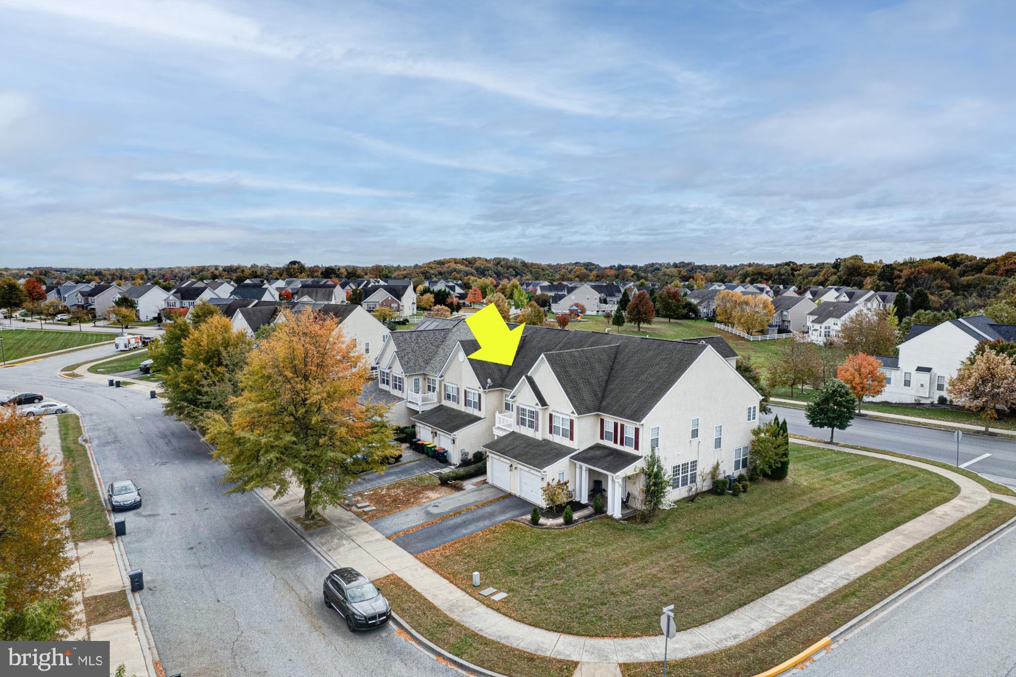 164 Springfield Circle Middletown, DE 19709 - Photo 37 of 49 an aerial view of a house with a big yard