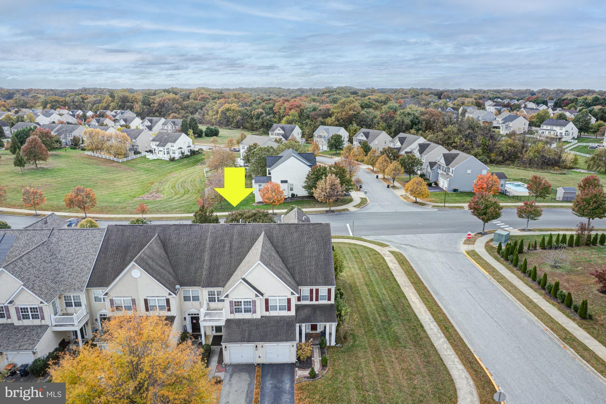 164 Springfield Circle Middletown, DE 19709 - Photo 38 of 49 an aerial view of residential houses with outdoor space
