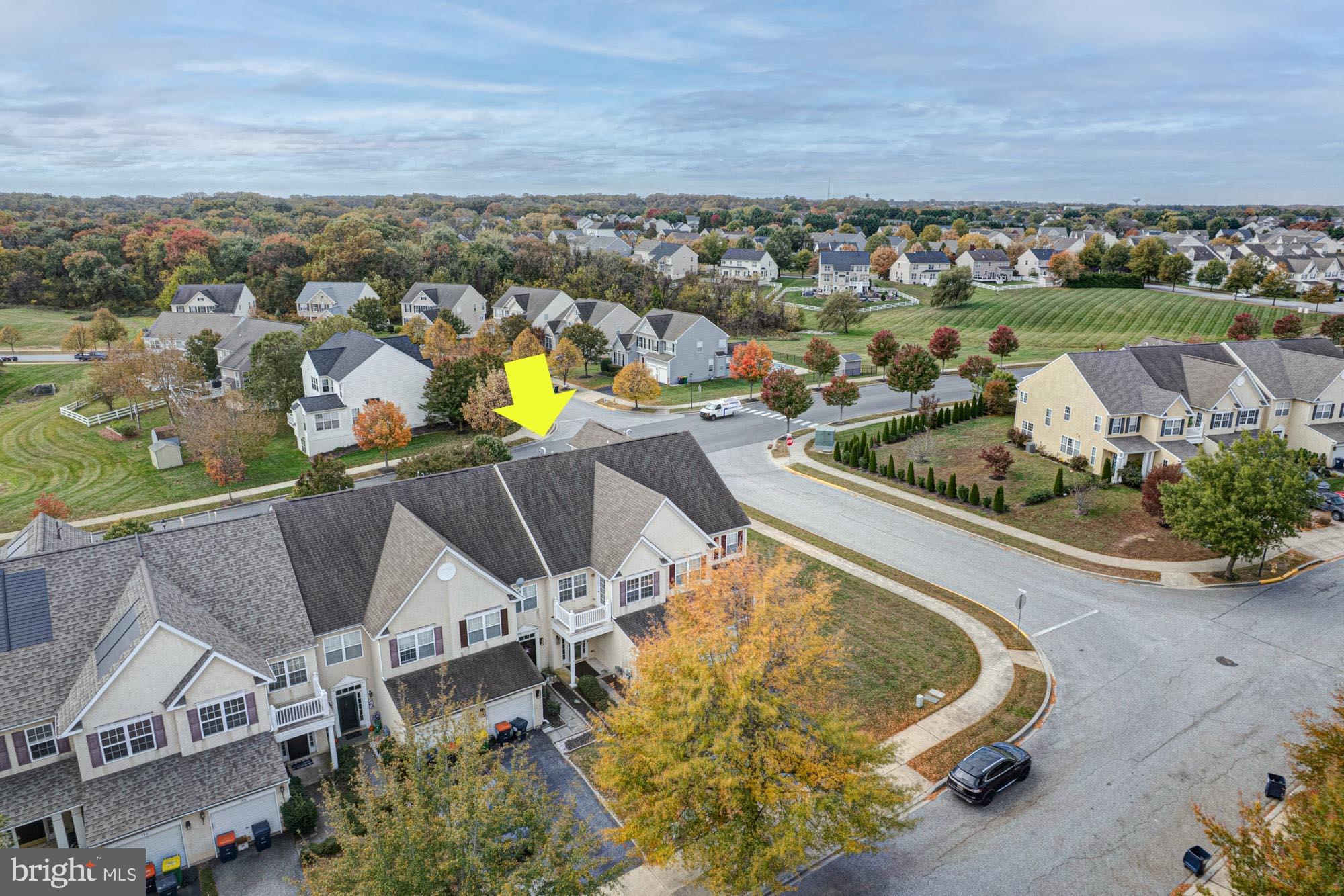 164 Springfield Circle Middletown, DE 19709 - Photo 39 of 49 an aerial view of a house with a swimming pool