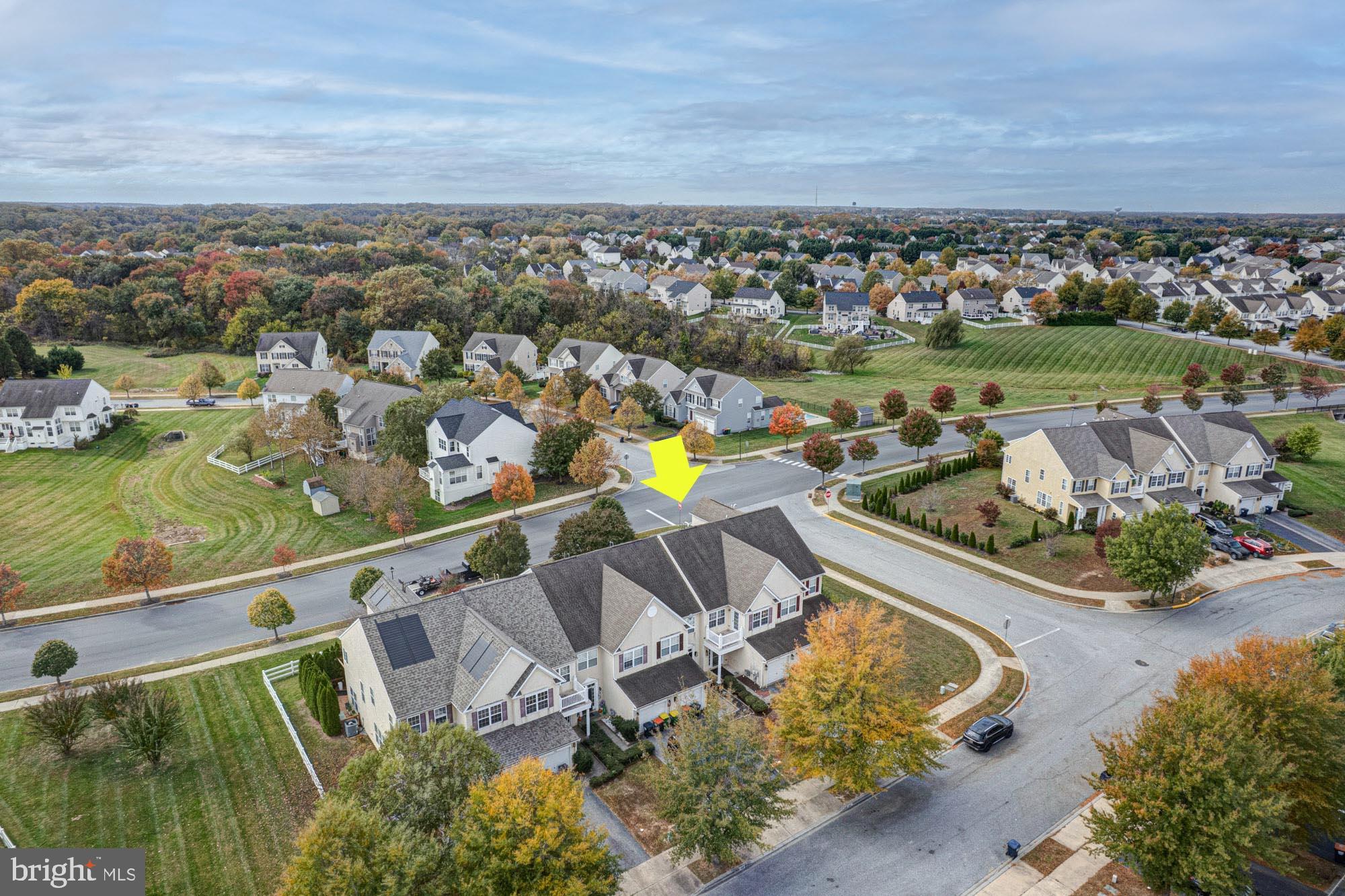 164 Springfield Circle Middletown, DE 19709 - Photo 40 of 49 an aerial view of a house with a ocean view