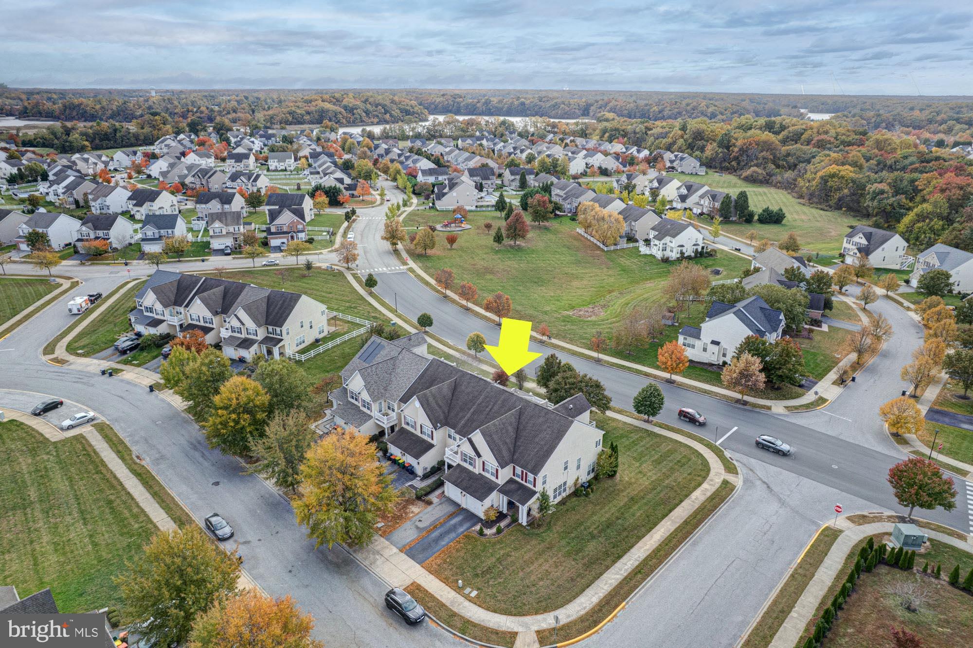 164 Springfield Circle Middletown, DE 19709 - Photo 42 of 49 an aerial view of residential houses with outdoor space