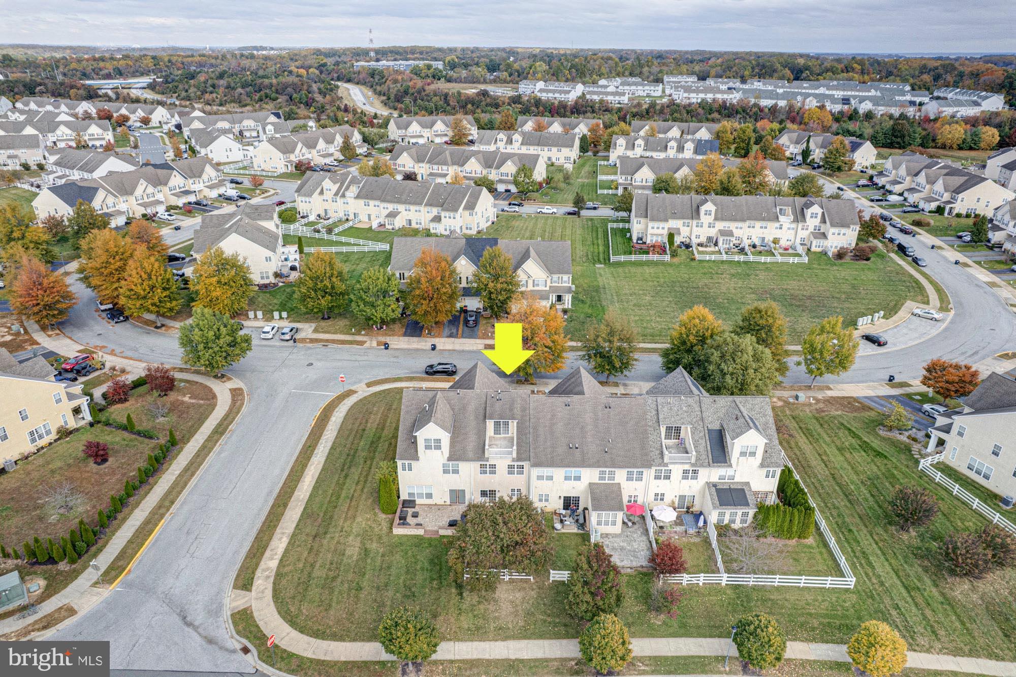 164 Springfield Circle Middletown, DE 19709 - Photo 49 of 49 an aerial view of a house with a swimming pool