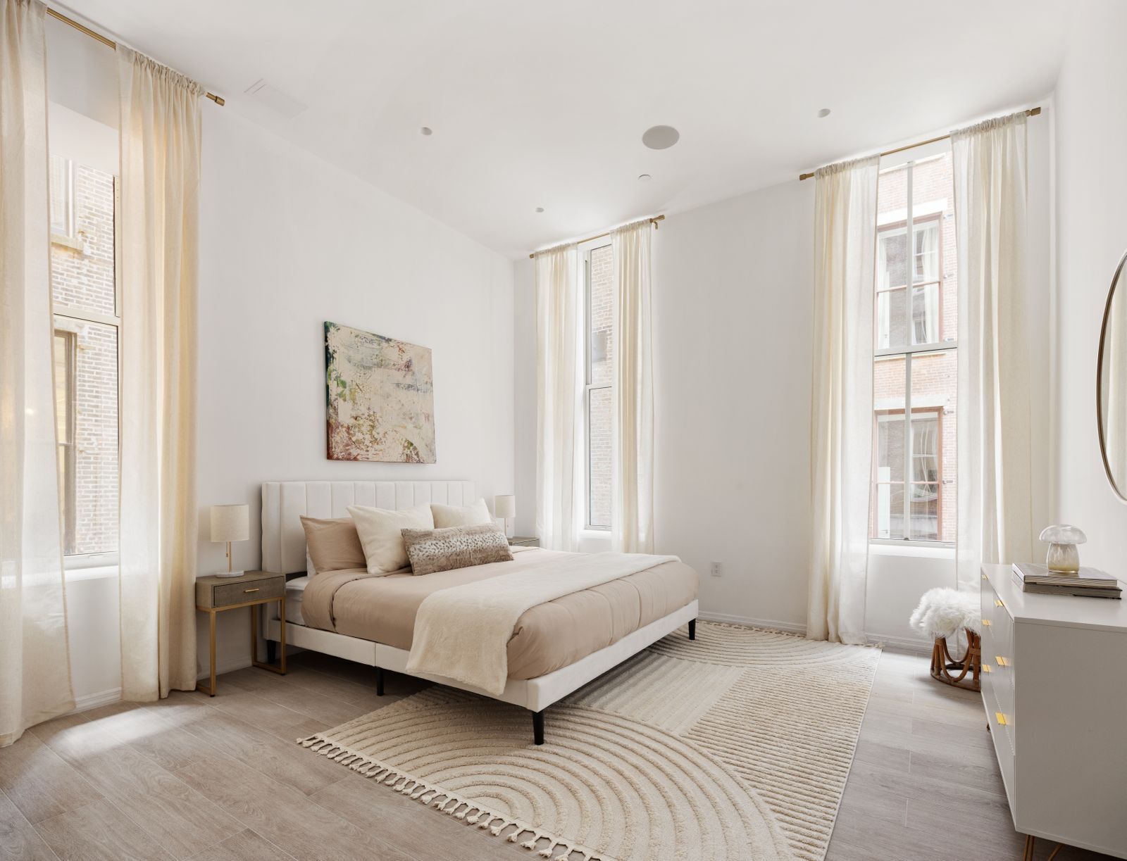 Undisclosed Address Manhattan, NY 10012 - Photo 4 of 12 a bedroom with a bed and a window