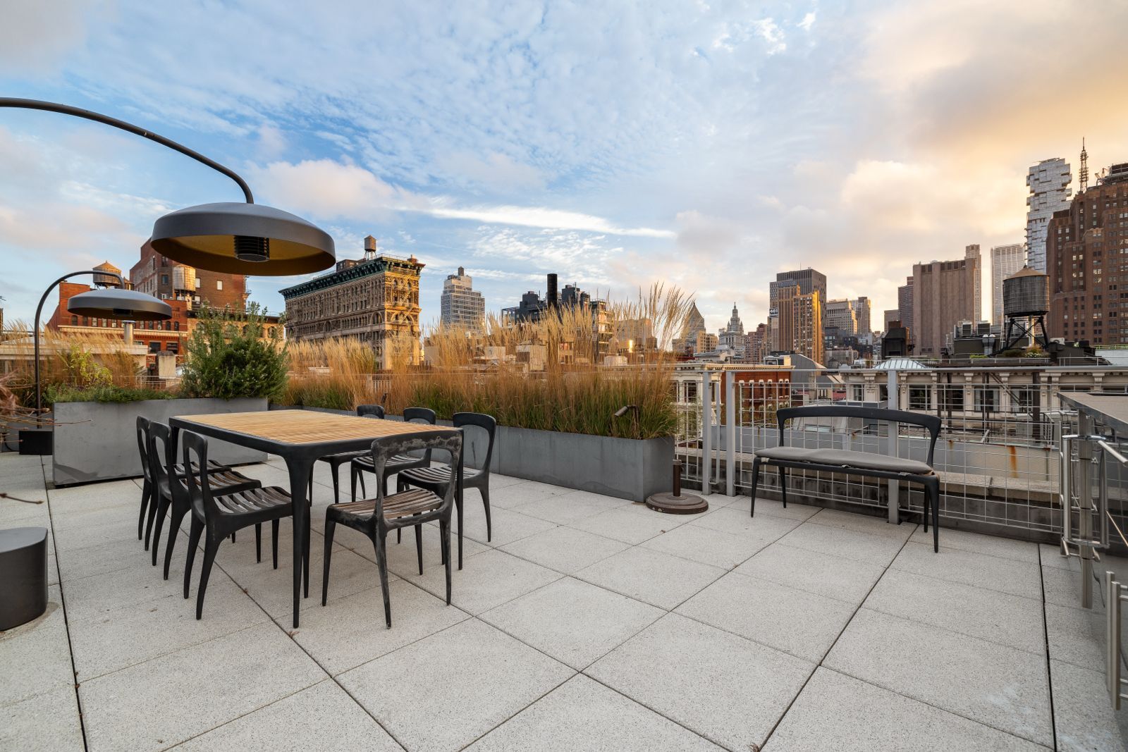 Undisclosed Address Manhattan, NY 10012 - Photo 5 of 12 a view of a terrace with furniture