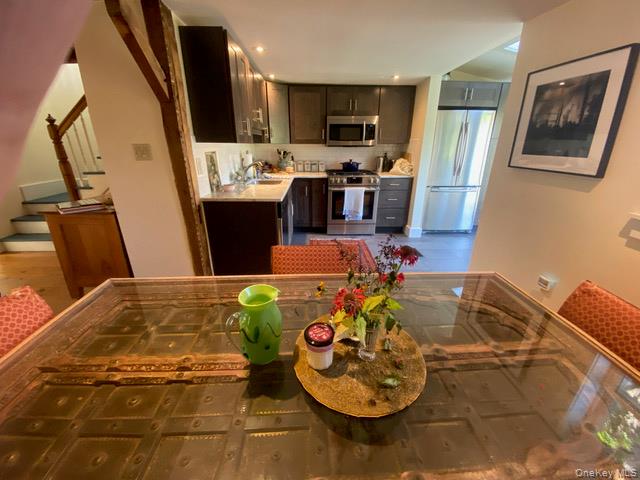 1640-1642 Bulls Head Road Clinton Corners, NY 12514 - Photo 4 of 19 a view of a dining room with furniture
