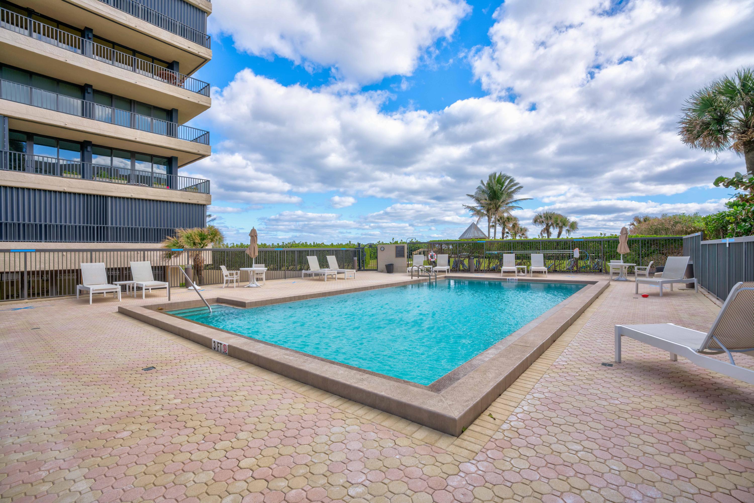 450 Ocean Drive, Unit 102 Juno Beach, FL 33408 - Photo 29 of 40 Heated pool