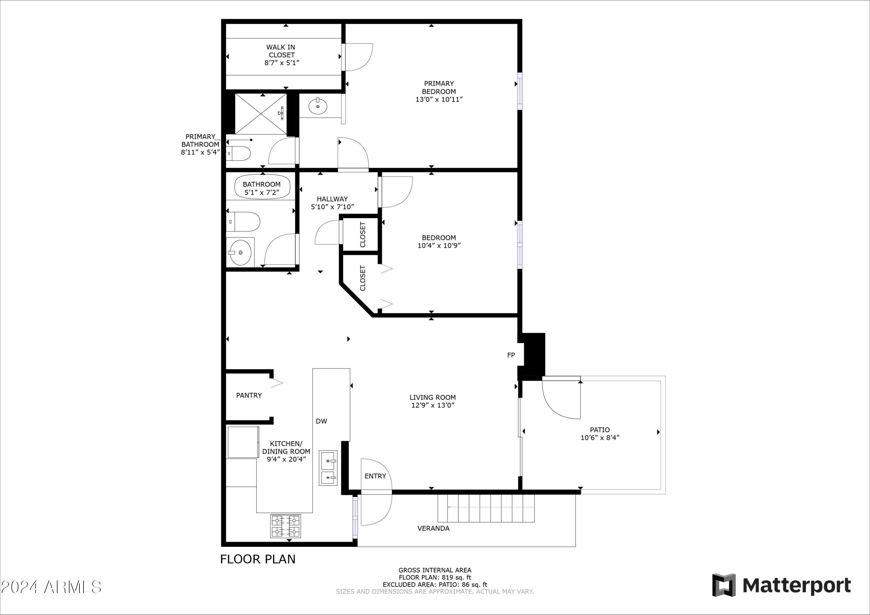 533 West Guadalupe Road, Unit 1063 Mesa, AZ 85210 - Photo 57 of 57 1063 At Mesa Floorplan