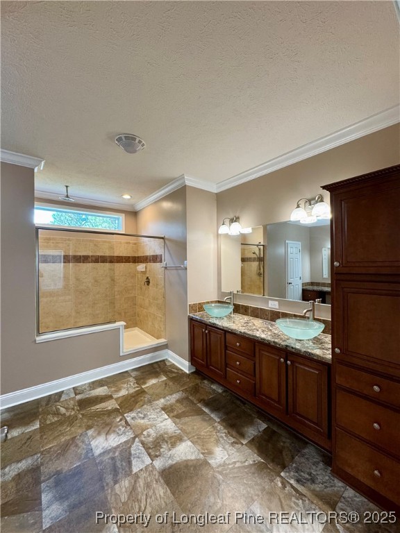 3273 Cameron Hill Road Cameron, NC 28326 - Photo 20 of 36 a large bathroom with a granite countertop sink and a large mirror