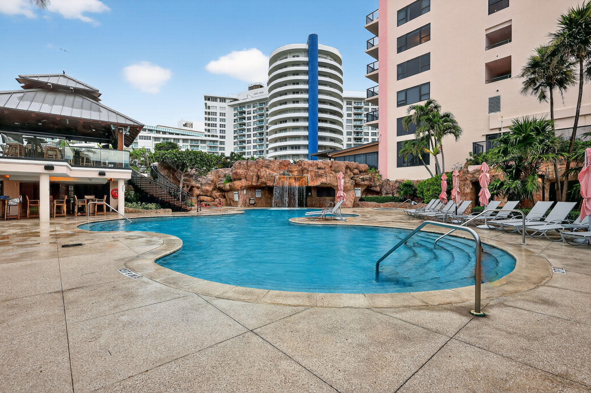 5225 Collins Avenue, Unit 1408 Miami Beach, FL 33140 - Photo 34 of 37 a view of a building with outdoor space