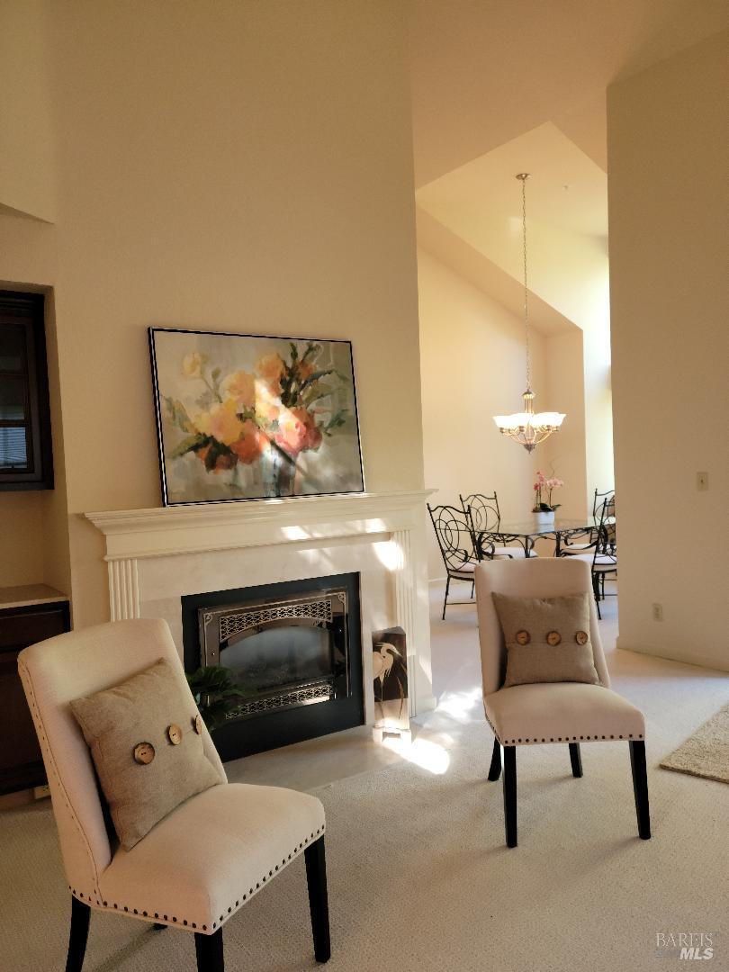 178 Pelican Lane Novato, CA 94949 - Photo 3 of 13 a living room with furniture and a fireplace
