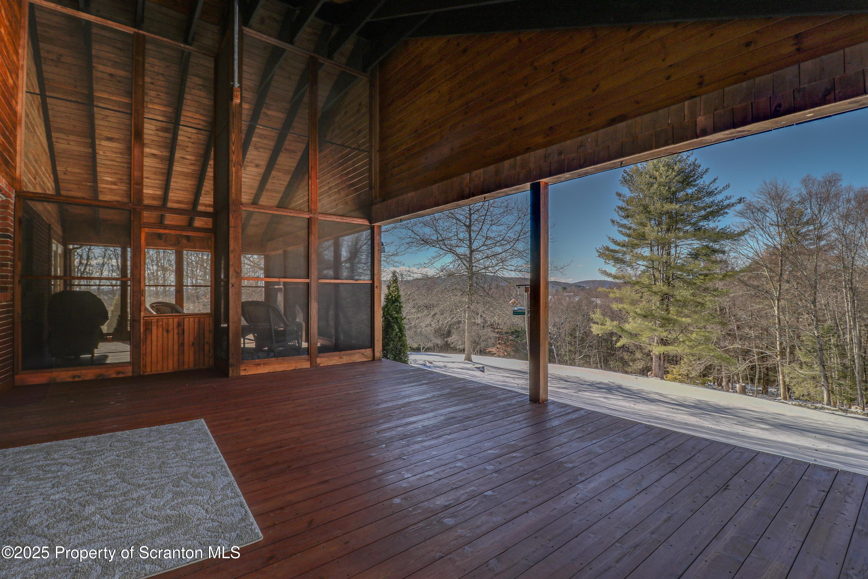 337 Ross Road Dalton, PA 18414 - Photo 36 of 45 a view of a room with wooden floor