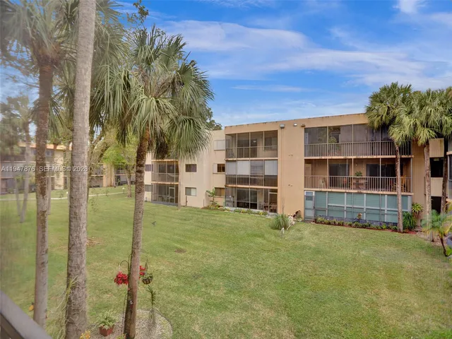 a view of outdoor space with truck parked