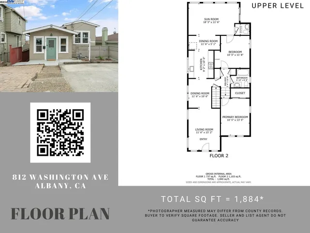 $1,195,000 | 812 Washington Avenue, Albany, CA 94706