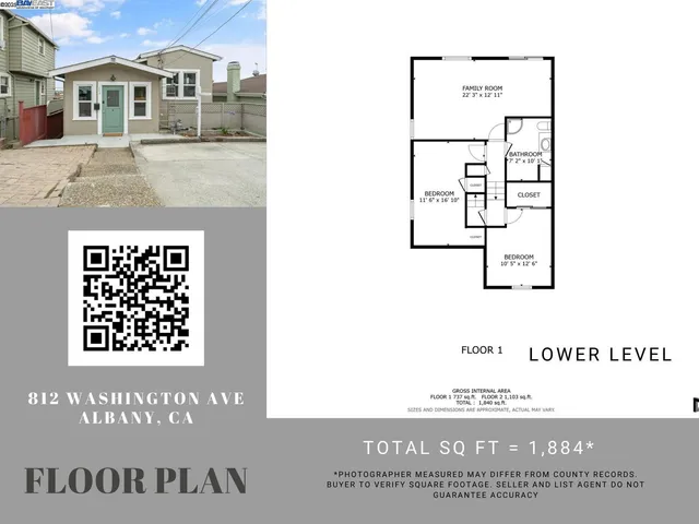 $1,195,000 | 812 Washington Avenue, Albany, CA 94706