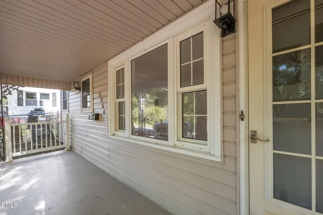 a view of a house with a patio