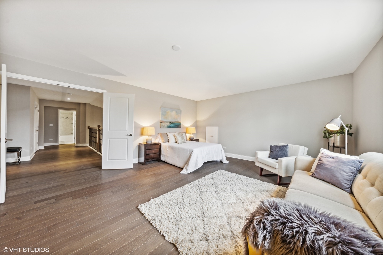 310 Arabian Circle Willowbrook, IL 60527 - Photo 21 of 36 a spacious bedroom with a bed and a view of bedroom