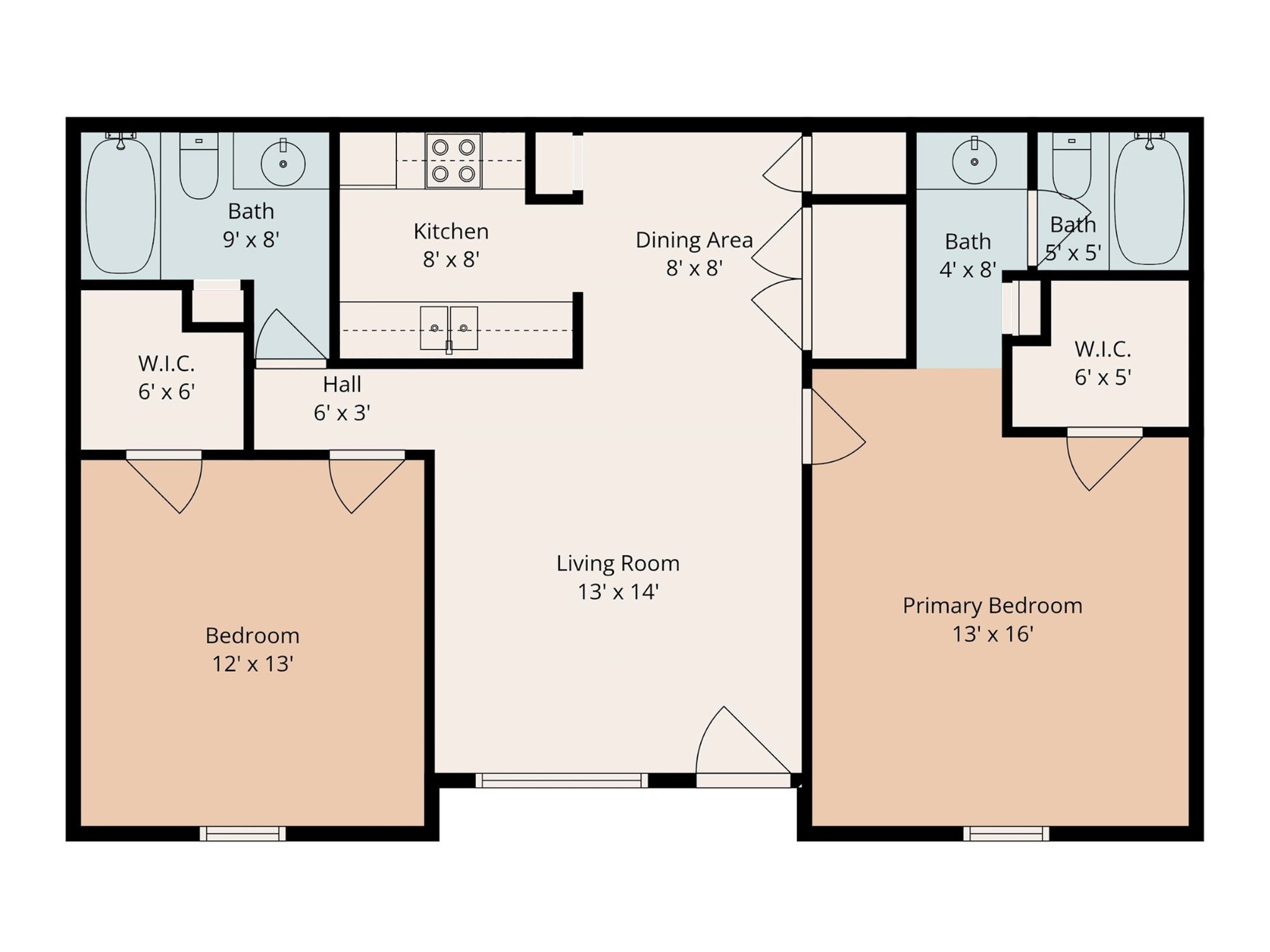 6161 Reims Road, Unit 600 Houston, TX 77036 - Photo 18 of 18 All dimensions are approximate and should be independently verified.