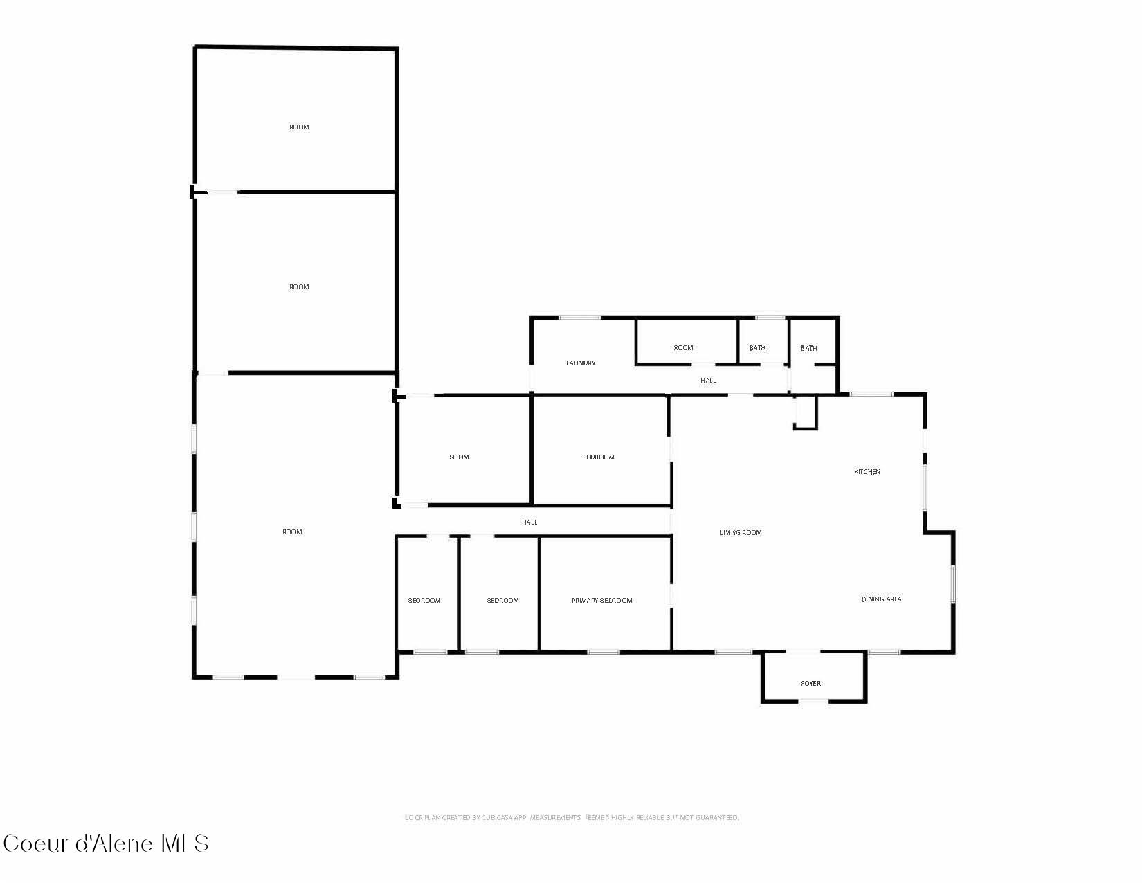 116 2nd Avenue Clark Fork, ID 83811 - Photo 31 of 31 Floor Plan-2