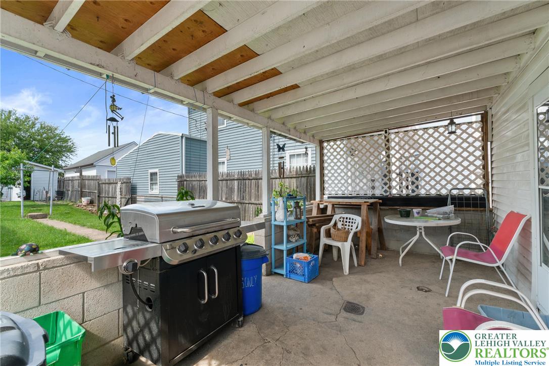 27 West Allen Street Allentown, PA 18102 - Photo 14 of 21 a view of a patio with table and chairs