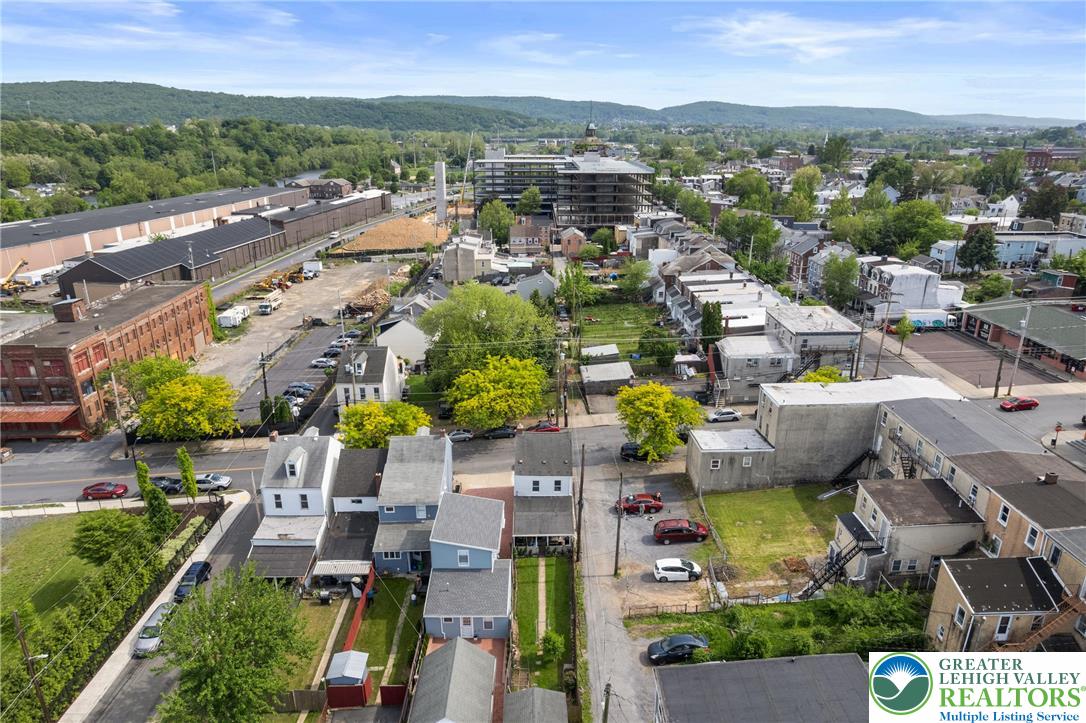 27 West Allen Street Allentown, PA 18102 - Photo 18 of 21 an aerial view of a city with lots of residential buildings