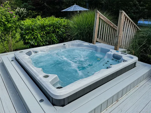 a view of balcony and deck