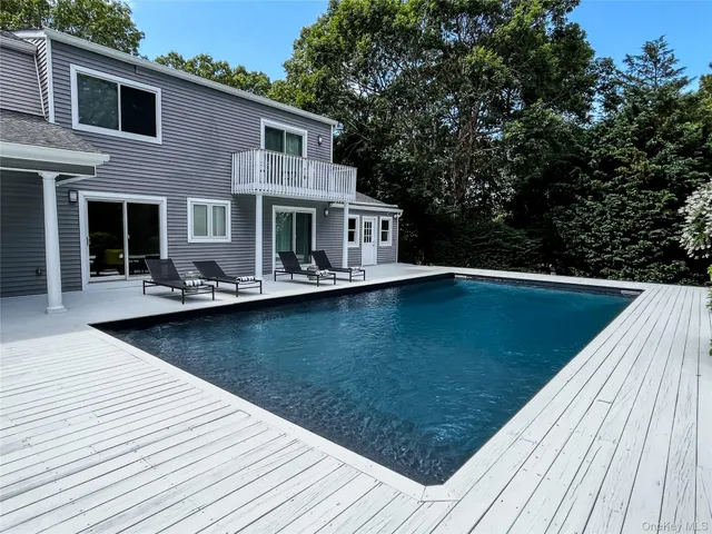 a view of a house with pool