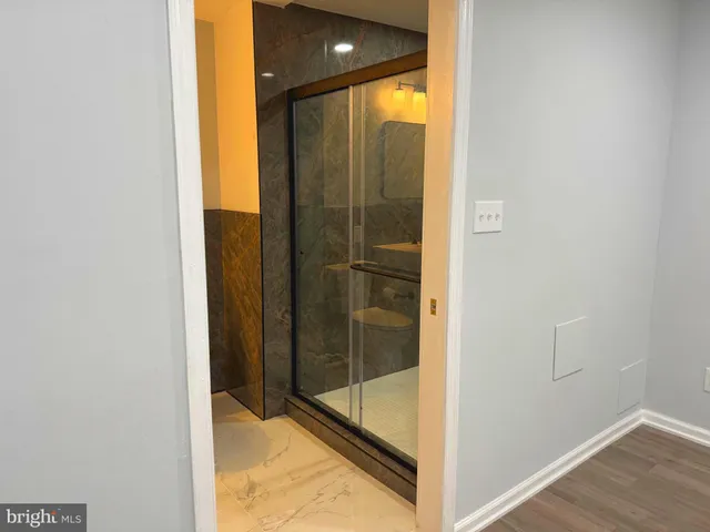 wooden floor in a gallery