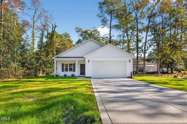 a house view with a outdoor space