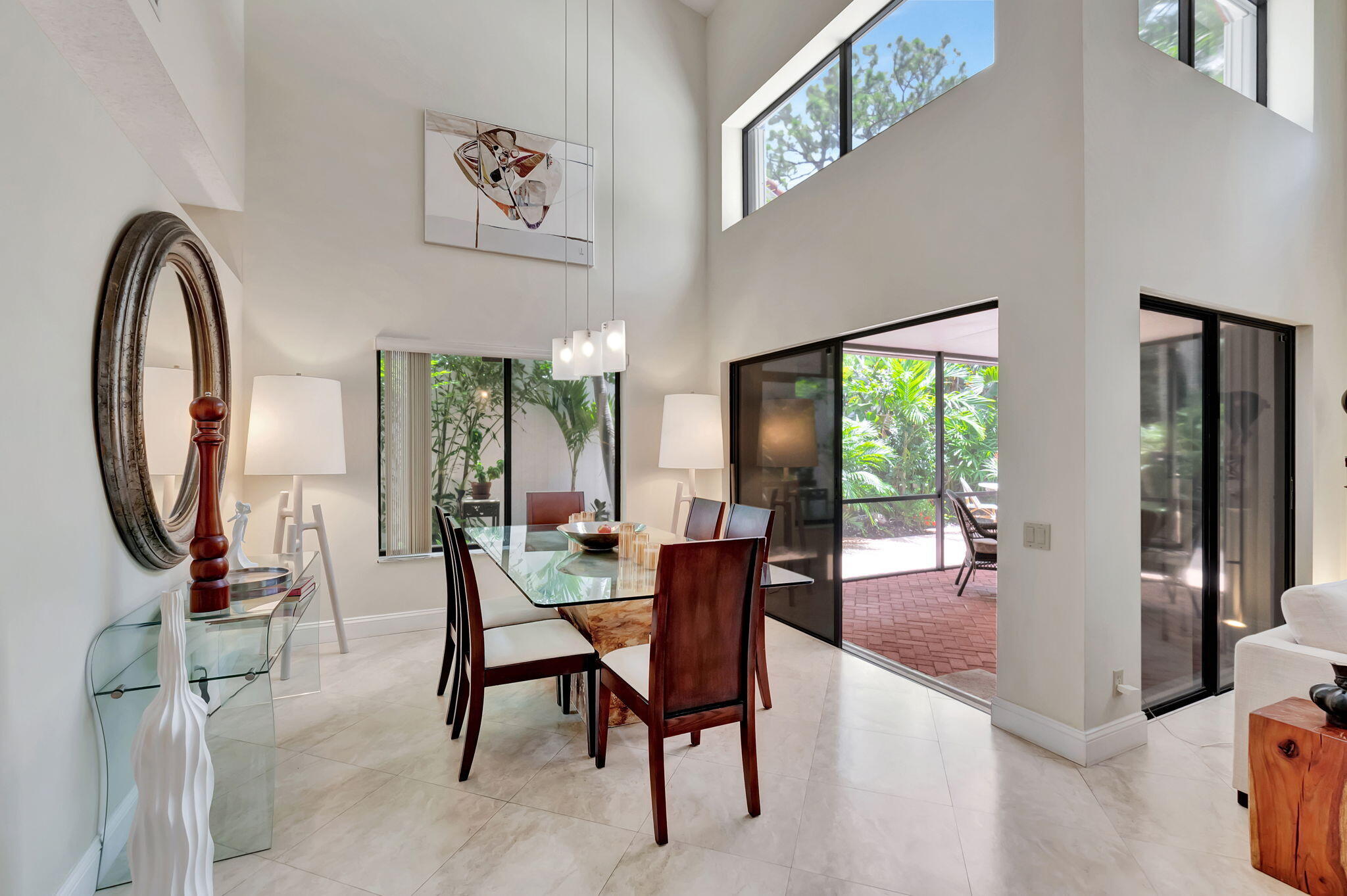 21700 Cromwell Circle Boca Raton, FL 33486 - Photo 13 of 72 DINING ROOM OPENS TO THE PATIO