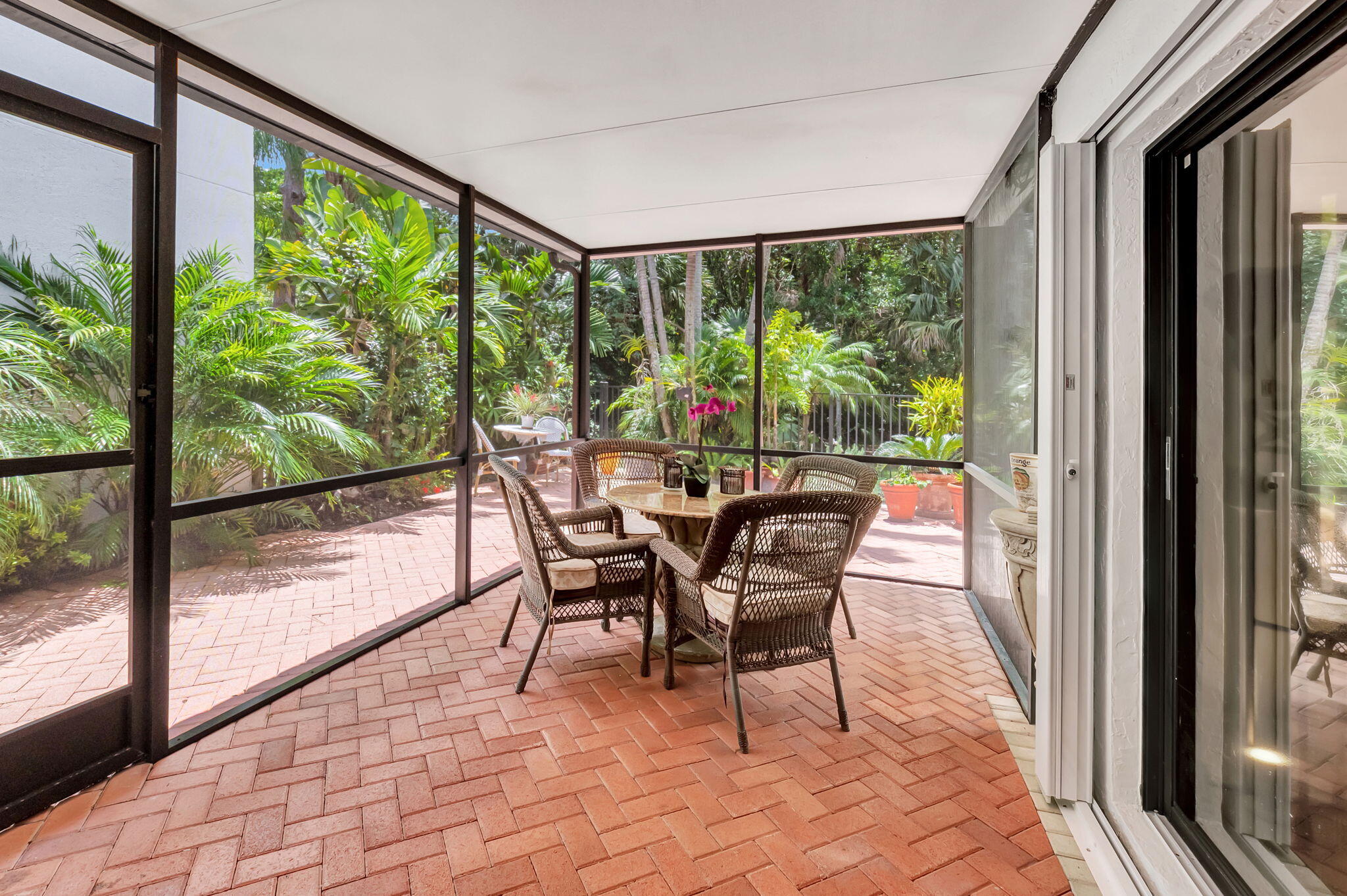 21700 Cromwell Circle Boca Raton, FL 33486 - Photo 21 of 72 OUTDOOR LIVING SPACE WITH PRESERVE VIEWS