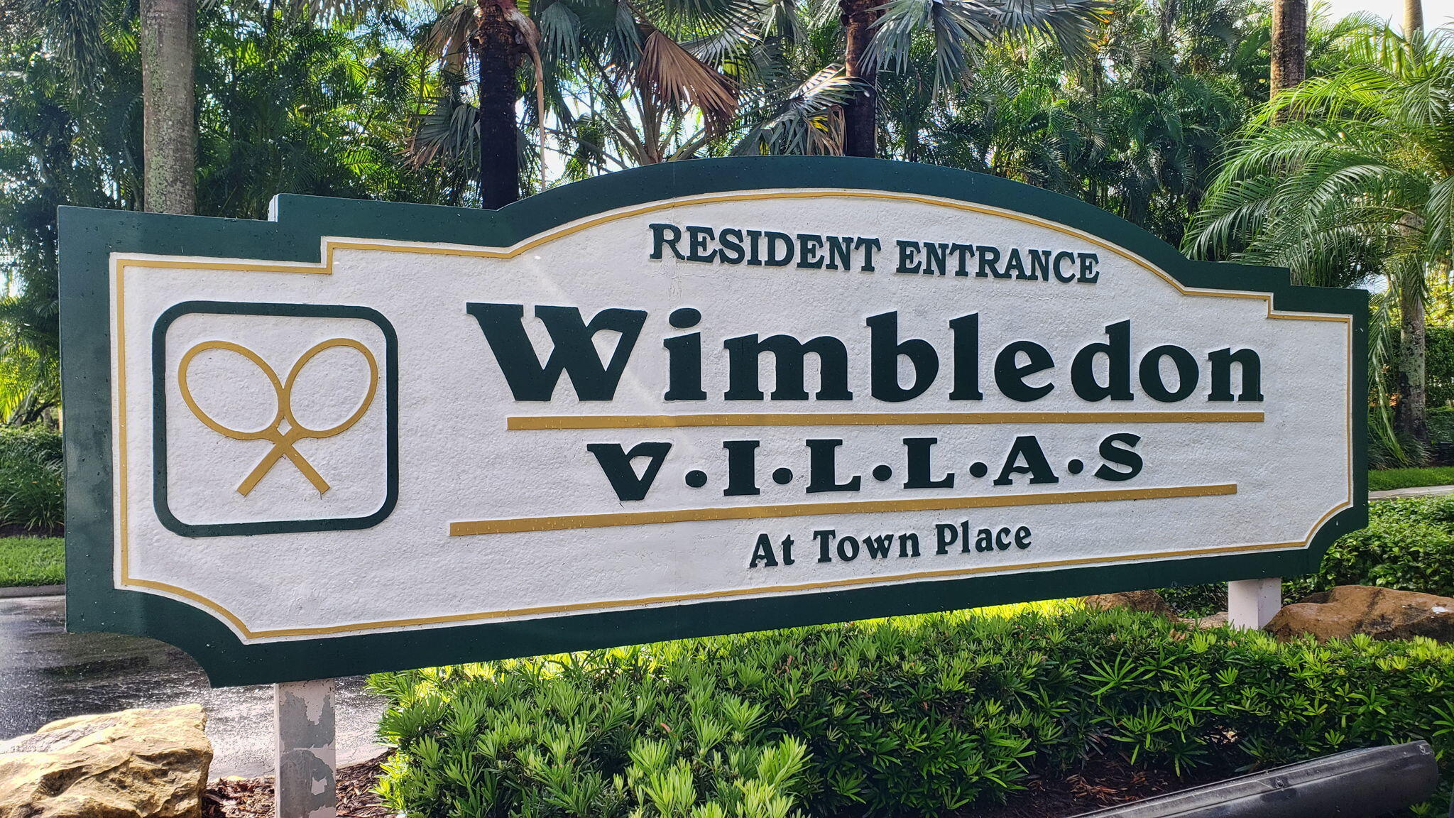 21700 Cromwell Circle Boca Raton, FL 33486 - Photo 71 of 72 WIMBLEDON ENTRANCE