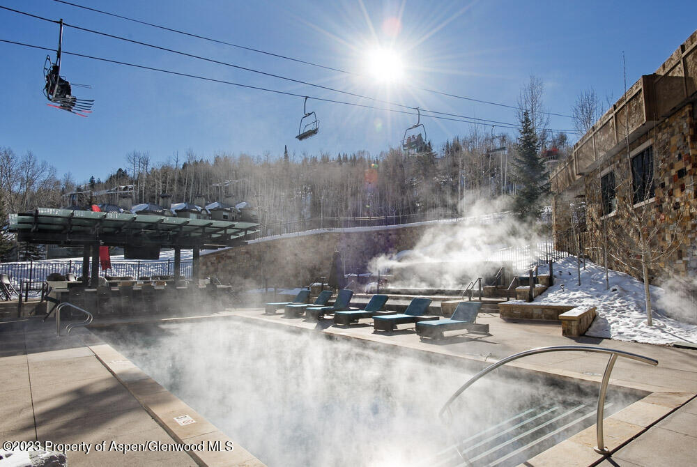 130 Wood Road, Unit 505 & 507 Snowmass Village, CO 81615 - Photo 29 of 35 a view of outdoor space with seating