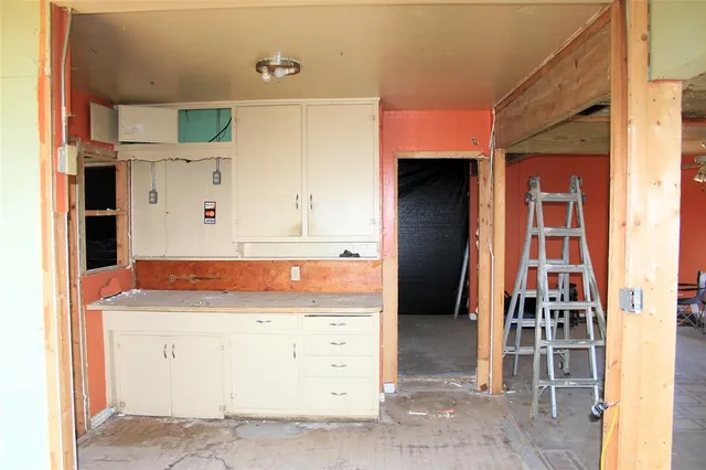 a view of a house with a patio