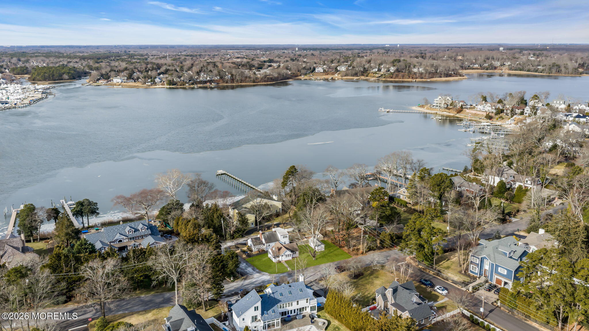 2609 River Road Manasquan, NJ 08736 - Photo 3 of 28 an aerial view of a city