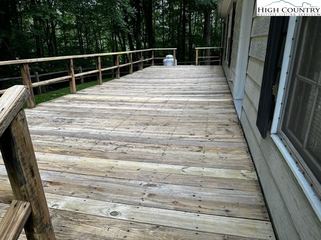 1426 Rainbow Trail Boone, NC 28607 - Photo 45 of 48 a view of outdoor space with deck