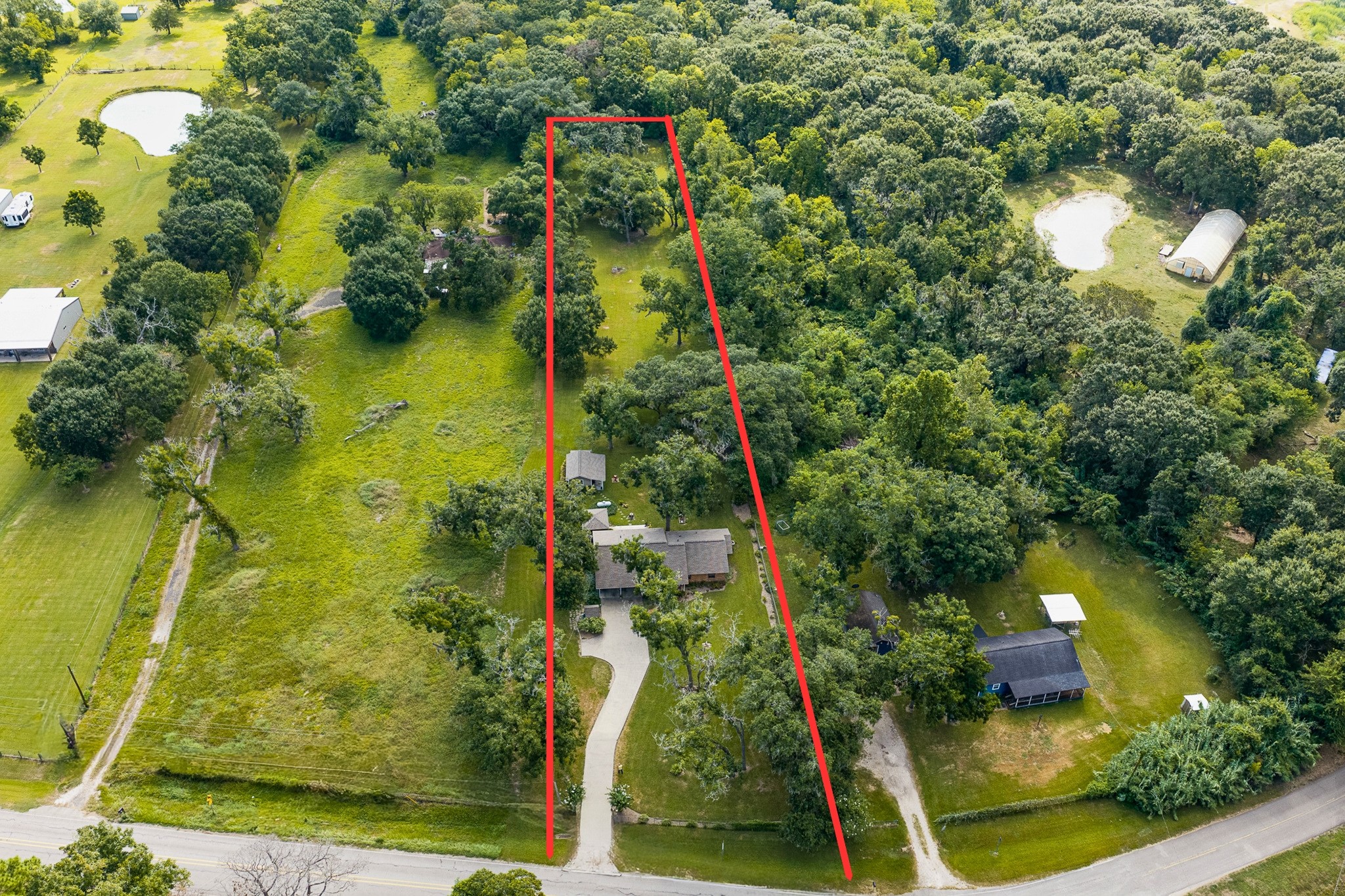 1971 FM 522 Road Brazoria, TX 77422 - Photo 6 of 26 Boundary lines are estimated. Buyer to verify.