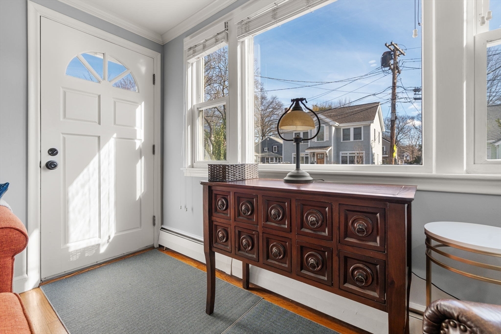 64 Newfield Street Boston, MA 02132 - Photo 7 of 36 a bathroom with a sink and a mirror