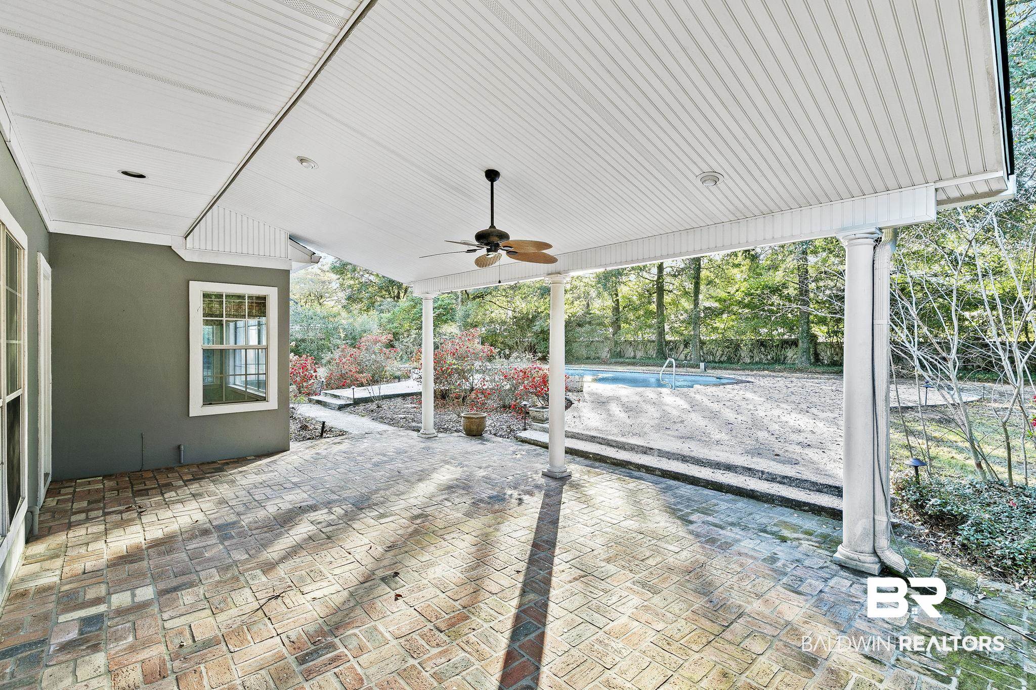 2100 Stonebrook Drive West Mobile, AL 36695 - Photo 49 of 60 View of patio featuring ceiling fan