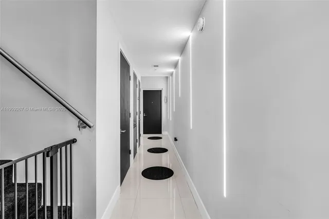 wooden floor in a gallery