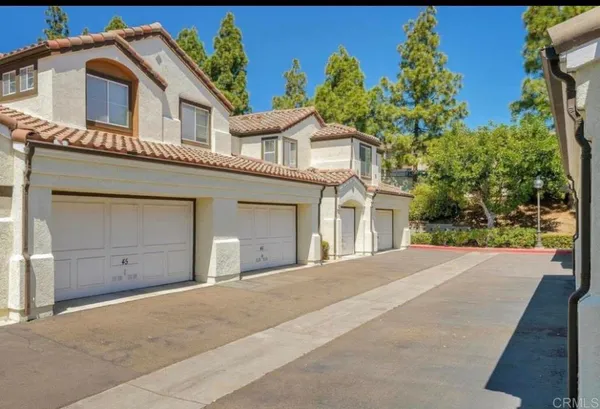 front view of a house with a outdoor space