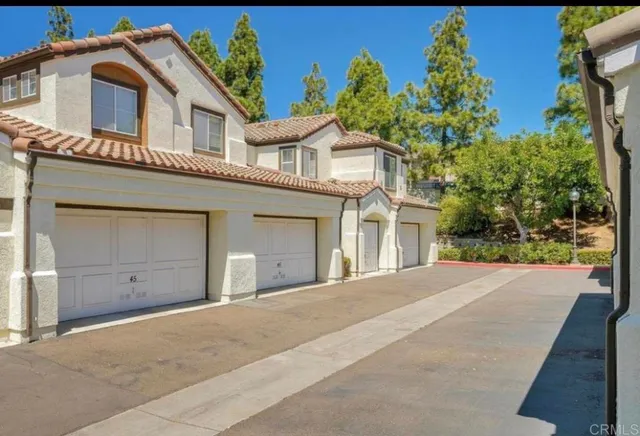 front view of a house with a outdoor space