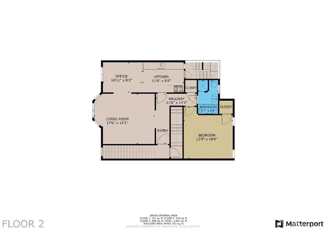 a picture of a floor plan