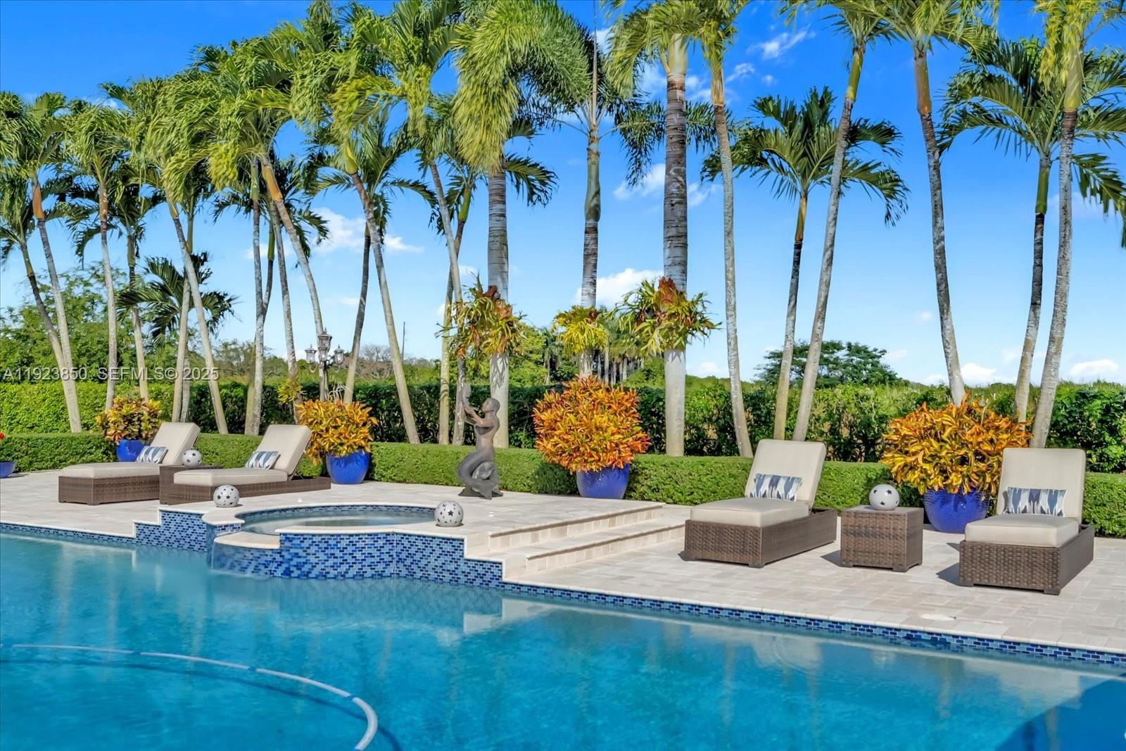 18611 Southwest 122nd Street Miami, FL 33196 - Photo 39 of 55 a view of a garden with palm trees