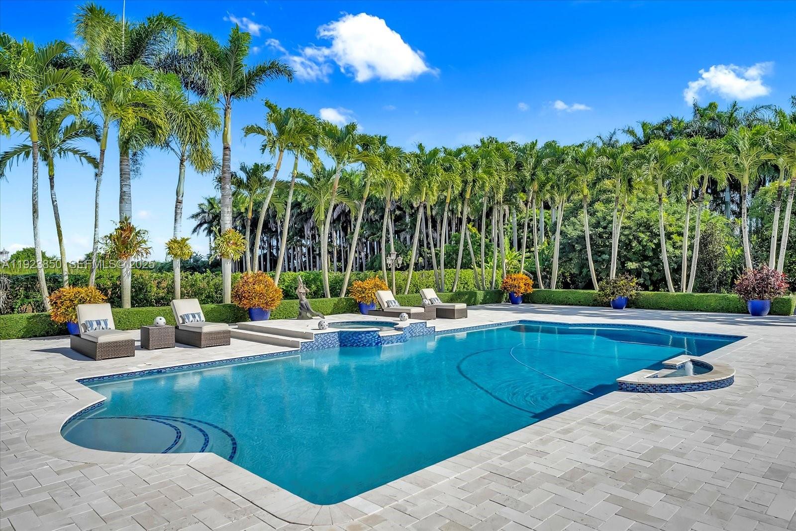 18611 Southwest 122nd Street Miami, FL 33196 - Photo 40 of 55 a view of a swimming pool with a patio