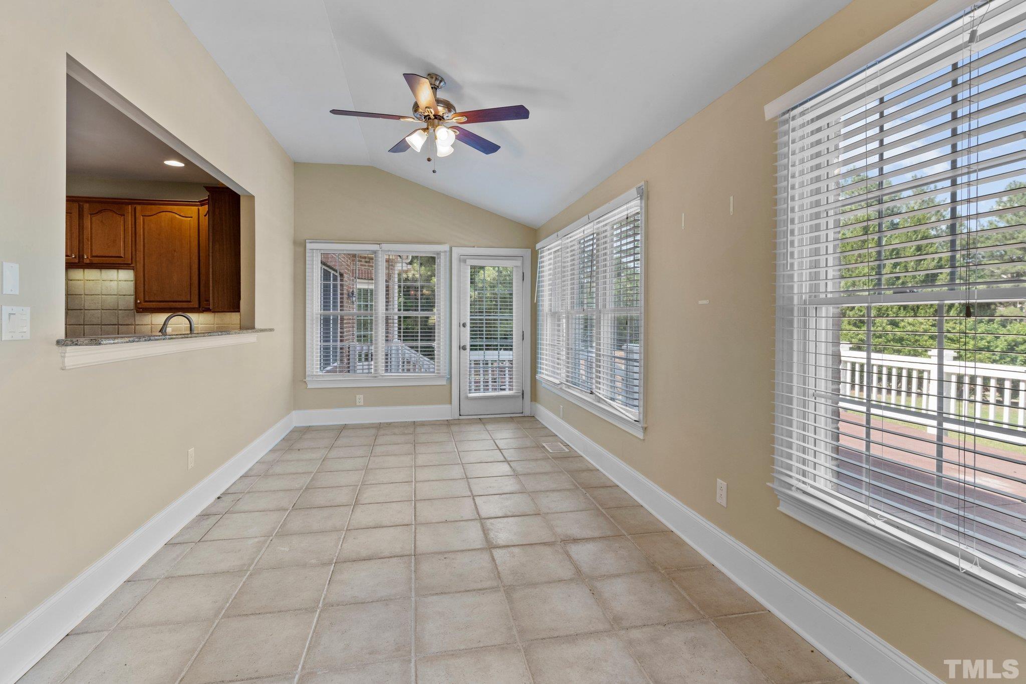 9501 Bluemont Court Raleigh, NC 27617 - Photo 53 of 85 a view of an empty room with a window