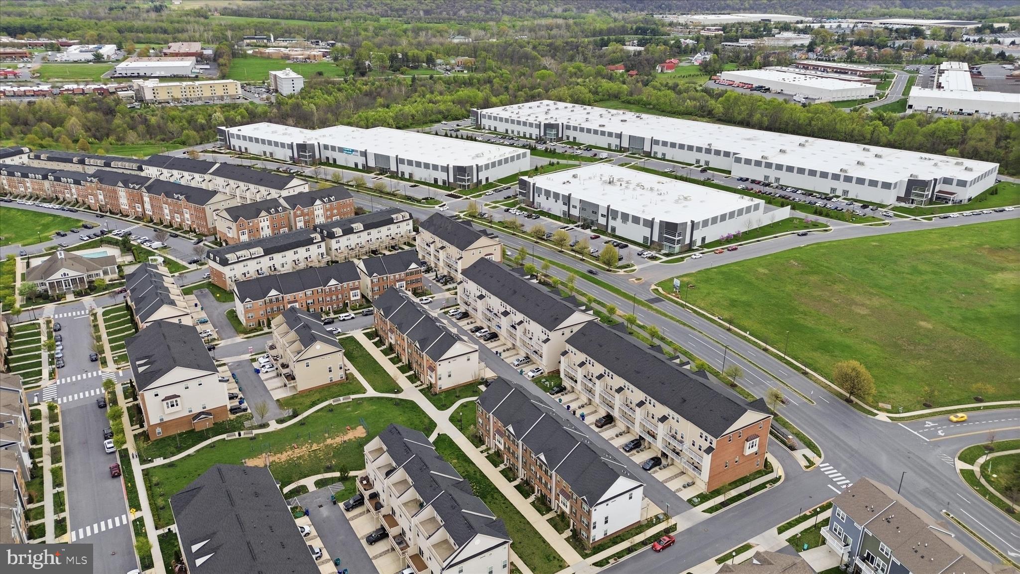 4932 MacDonough Place Frederick, MD 21703 - Photo 61 of 70 an aerial view of a city